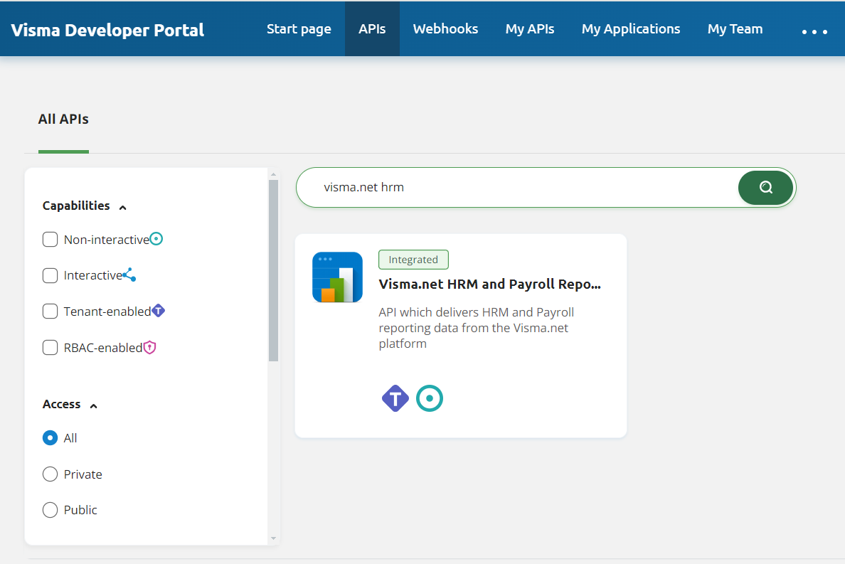 Dev portal