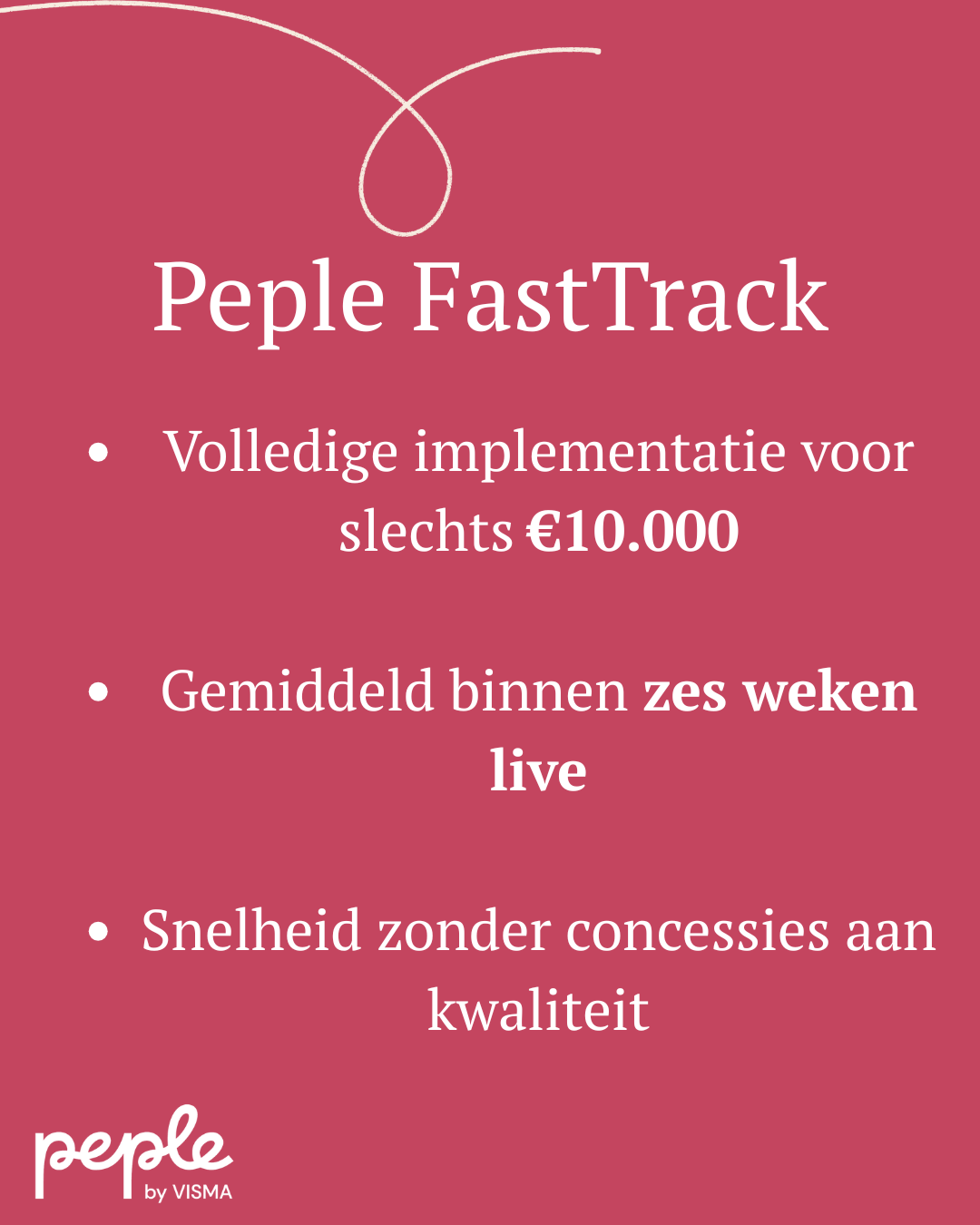 Peple Prijzen - Implementatie FastTrack